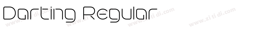 Darting Regular字体转换 Darting Regular字体转换